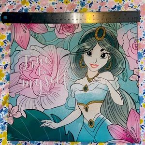 Disney princess jasmine wall decor
